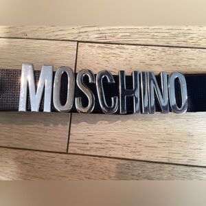 Moschino Silver Letters ONLY Selling only the letters!!!!